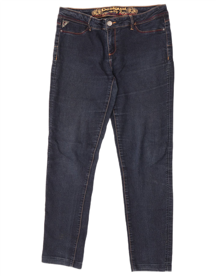 Desigual Γυναικείο Skinny Jeans W34 L29 Μπλε