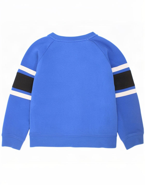 Γραφικό φούτερ Nike Boys Jumper 6-7 ετών Μεγάλο μπλε χρώματος βαμβακερό