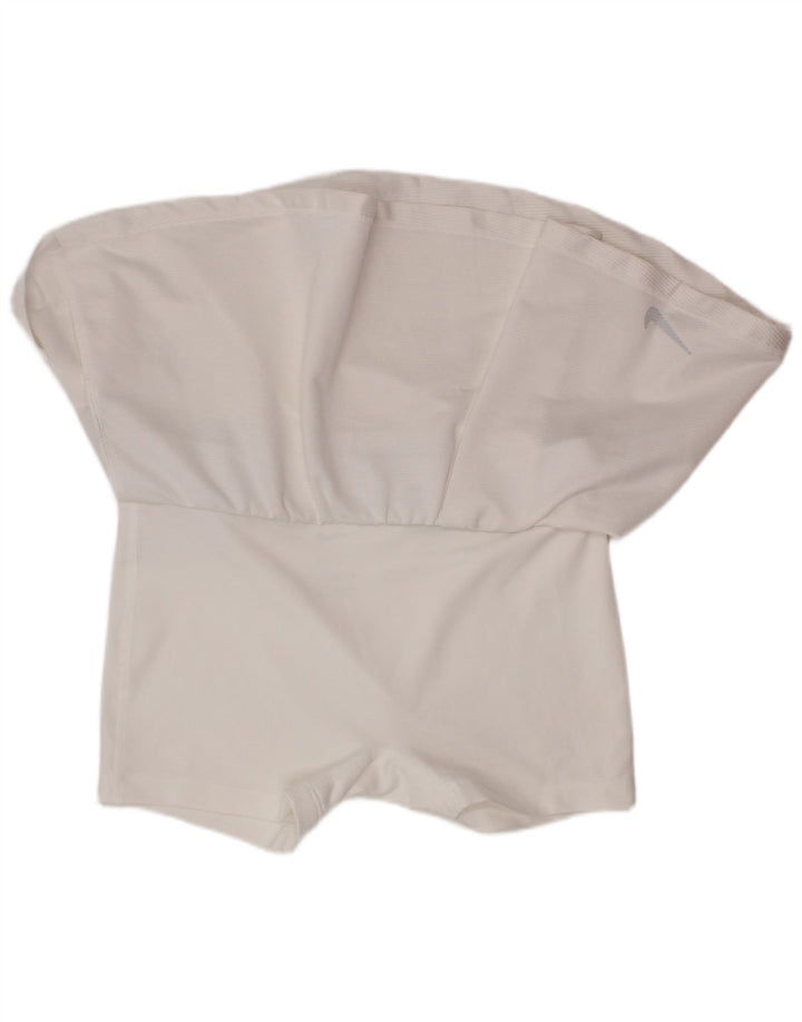 NIKE Girls Dri Fit Skort 8-9 ετών Small White