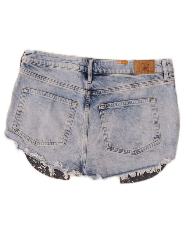 Superdry Γυναικείο Denim Hot Παντελόνι W32 Μεγάλο Μπλε Βαμβακερό