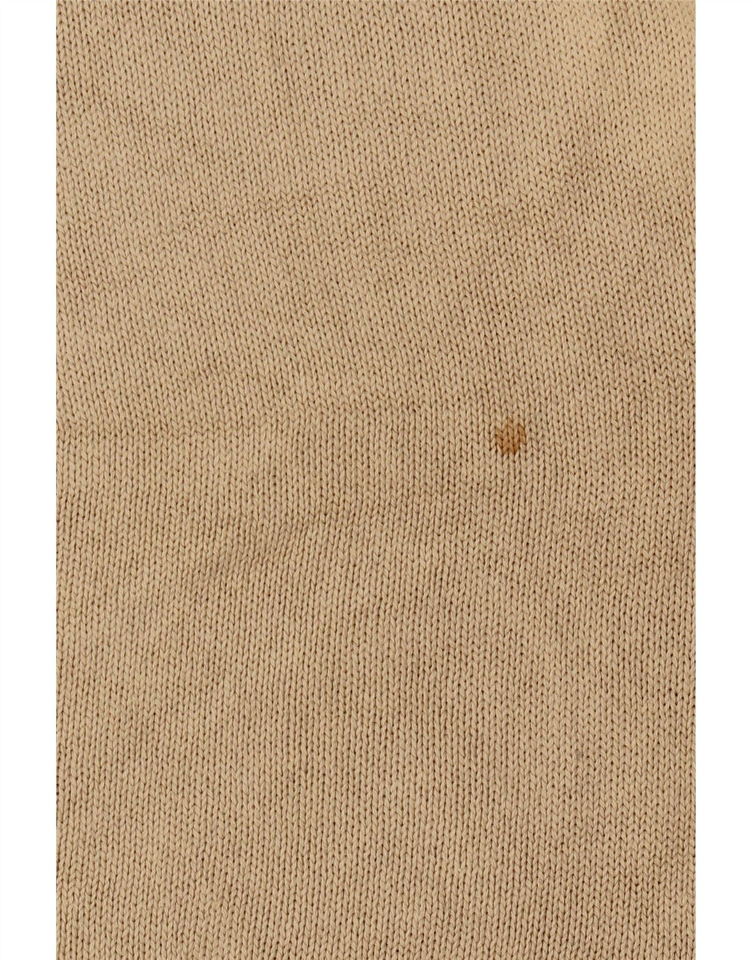 Ανδρικό πουλόβερ Trussardi με V λαιμόκοψη, Μεγάλο Μπεζ βαμβακερό