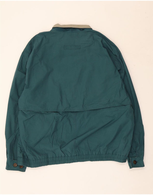LONDON FOG Ανδρικό Bomber Jacket Loose Fit UK 40 Large Green