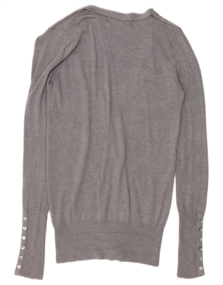 Γυναικεία ζακέτα ZARA UK 10 Small Grey Rayon