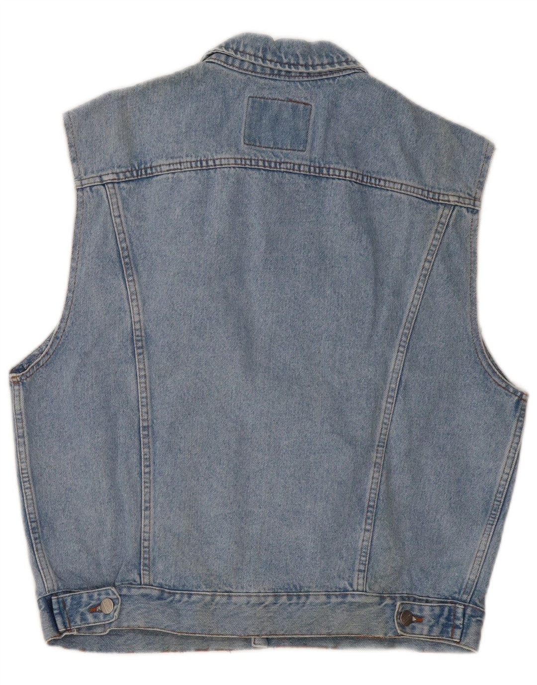 Vintage Ανδρικό Τζιν Gilet UK 36 Small Blue