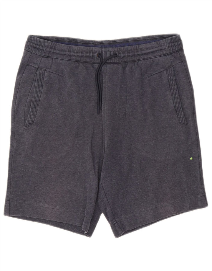 Ανδρικό γραφικό αθλητικό σορτς Hugo Boss Small Navy Blue