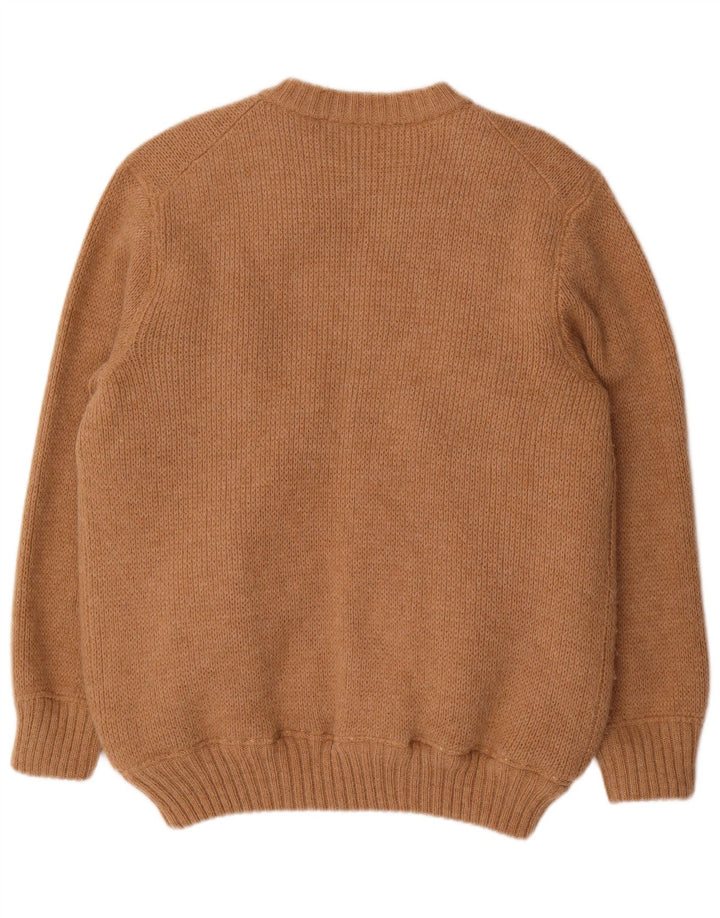 Vintage Ανδρικό πουλόβερ Sherpa Cardigan IT 52 Μεγάλο Μπεζ