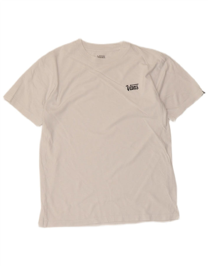 Ανδρικό T-Shirt Vans Top Μικρό λευκό βαμβακερό