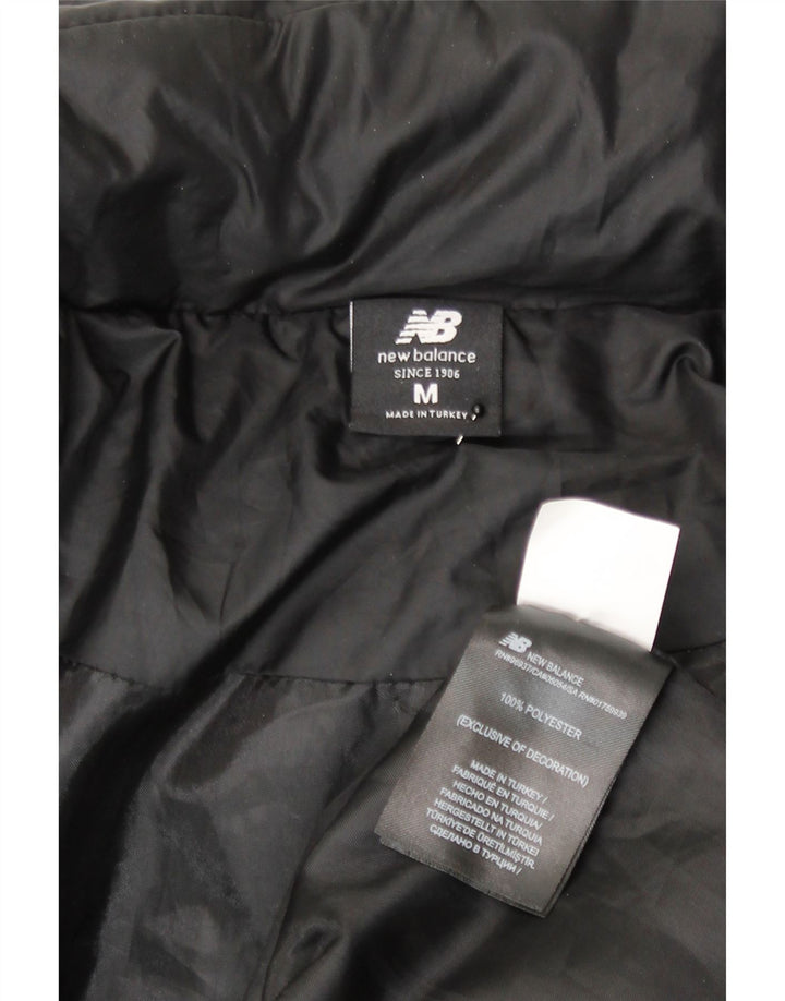 New Balance Γυναικείο παλτό με κουκούλα Oversized padded UK 14 Medium Black
