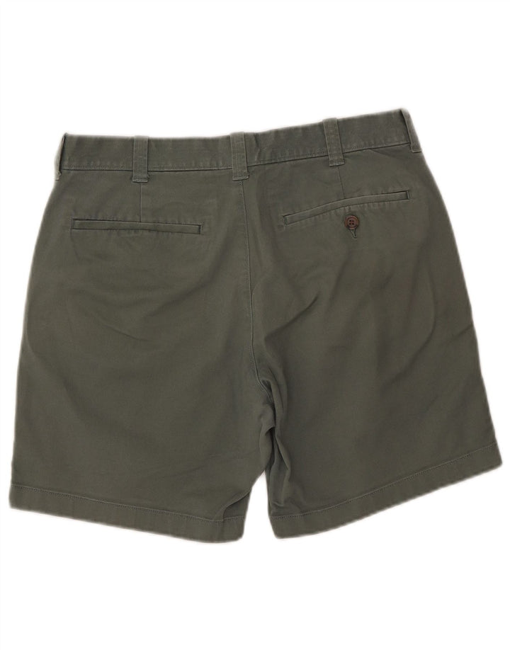Ανδρικό σορτς Chino J. Crew W31 από μεσαίο χακί βαμβακερό