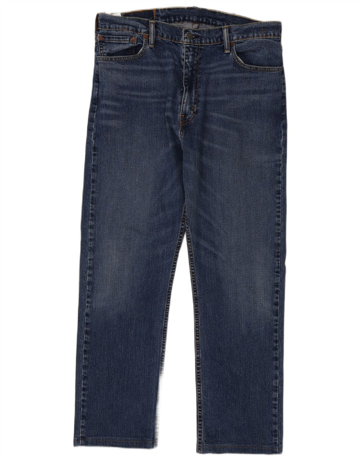 Levi's Mens 518 Straight Jeans W38 L29 Μπλε Βαμβακερό
