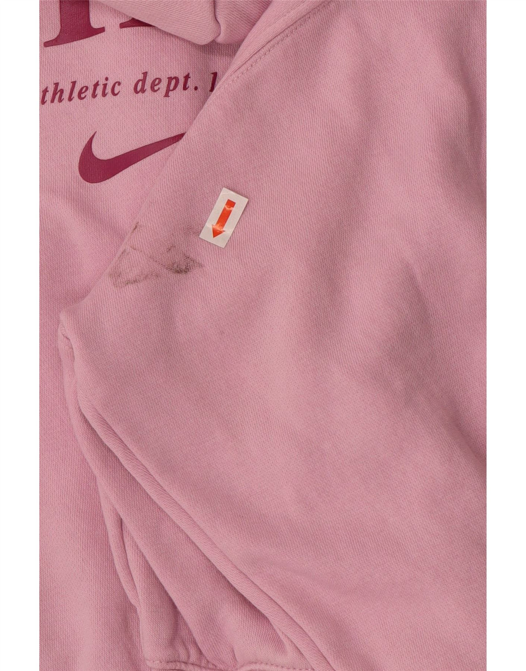 Πουλόβερ NIKE Girls Oversized Crop με κουκούλα με φερμουάρ 13-14 ετών XL Ροζ