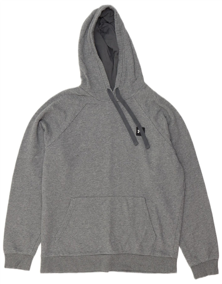 Under Armour Ανδρικό Hoodie Jumper Μεσαίο γκρι βαμβακερό