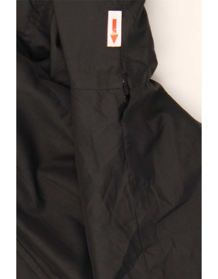 Αντιανεμικό μπουφάν Adidas Boys Hooded Windbreaker 13-14 Years Black Polyester