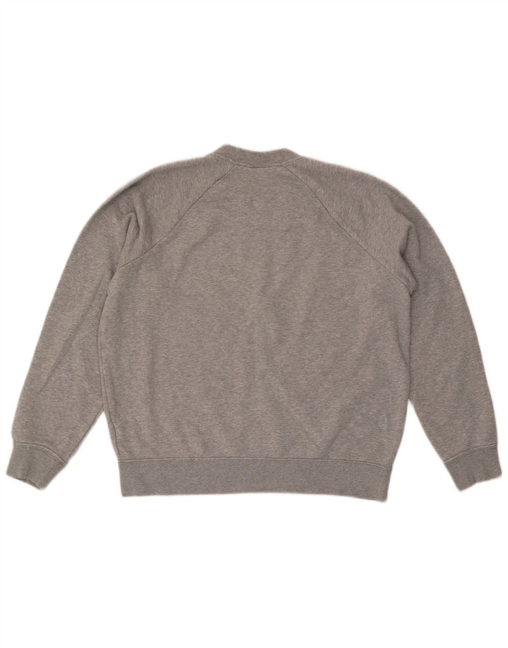 Γυναικείο γραφικό φούτερ Nike Jumper UK 14 Μεσαίο γκρι βαμβακερό