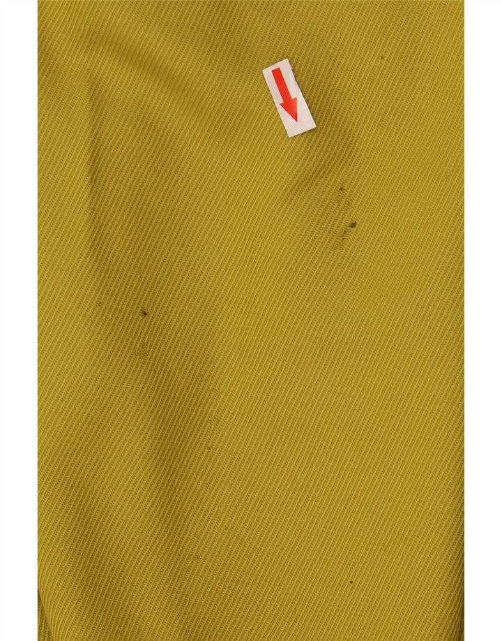 Vintage Γυναικείο Oversized Πανωφόρι IT 44 Medium Yellow Wool