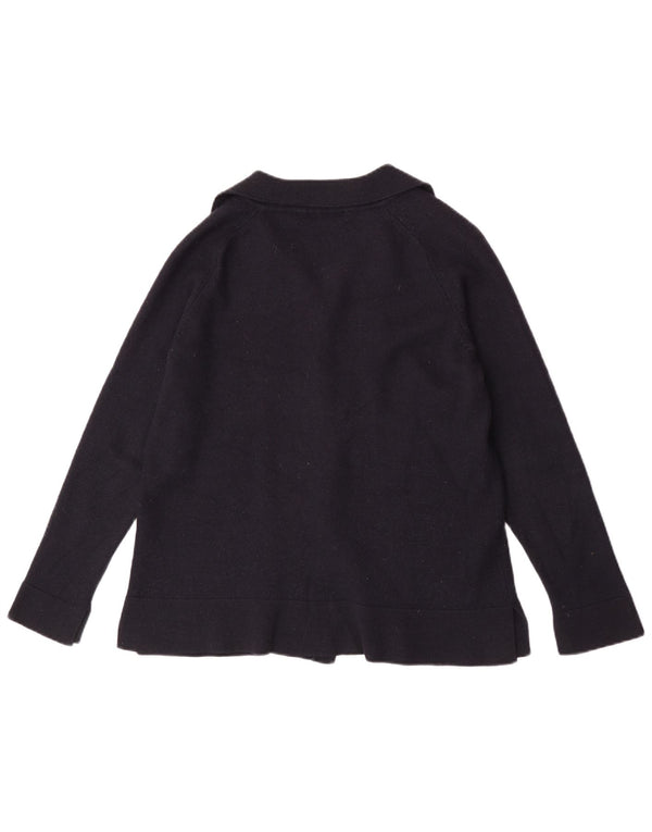 Marks & Spencer Γυναικεία ζακέτα πουλόβερ UK 18 XL Navy Blue Ακρυλικό
