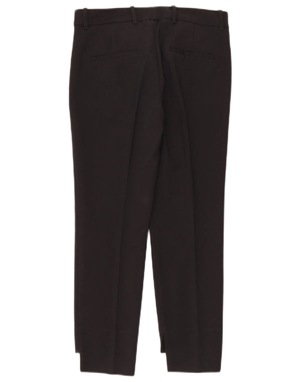 Zara Γυναικείο Slim παντελόνι Chino EU 36 XS W26 L26 Μαύρο