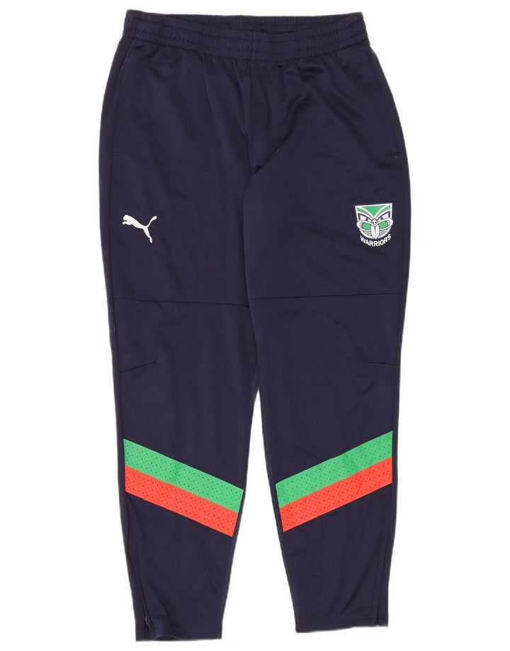 Ανδρική φόρμα PUMA Warriors Παντελόνι XL Navy Blue Colorblock Πολυεστέρας