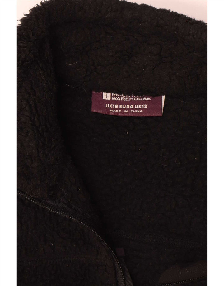 Mountain Warehouse Γυναικεία Fleece Gilet UK 16 Large Black Polyester