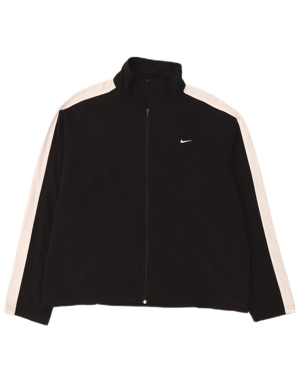 Γυναικεία φόρμα Nike Top Jacket US 12/14 Large Black Colorblock Polyester
