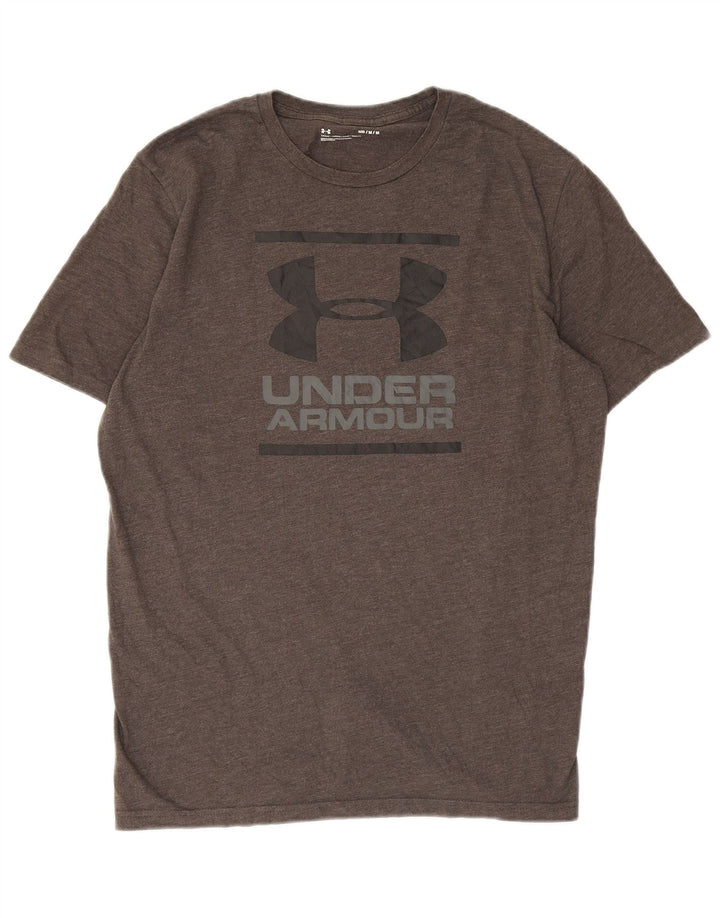 Ανδρικό γραφικό μπλουζάκι Under Armour Top Medium Grey