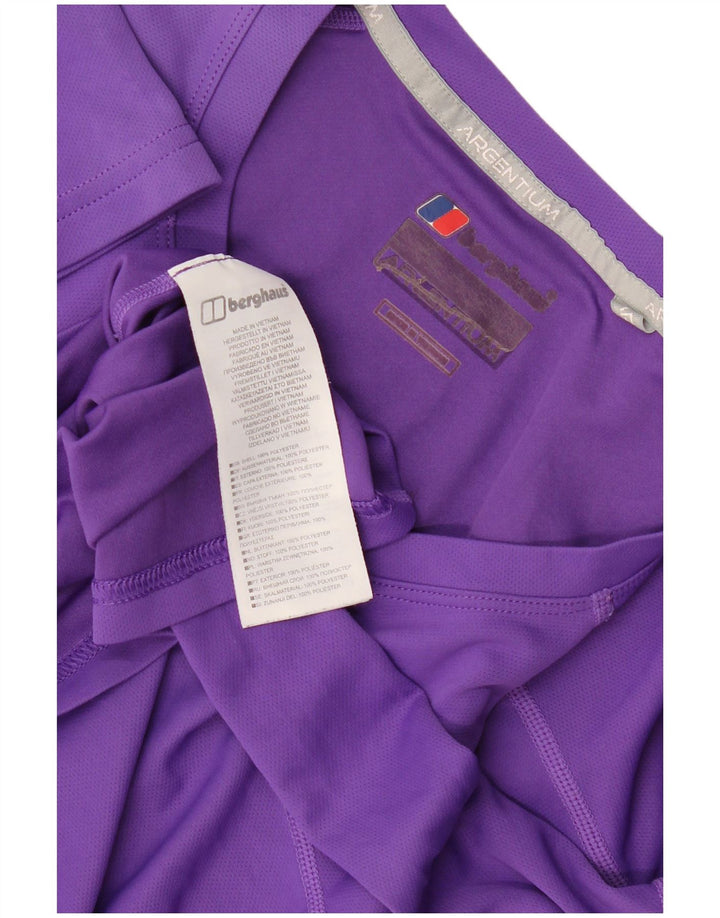 Γυναικείο T-Shirt Berghaus Top Large Purple Polyester