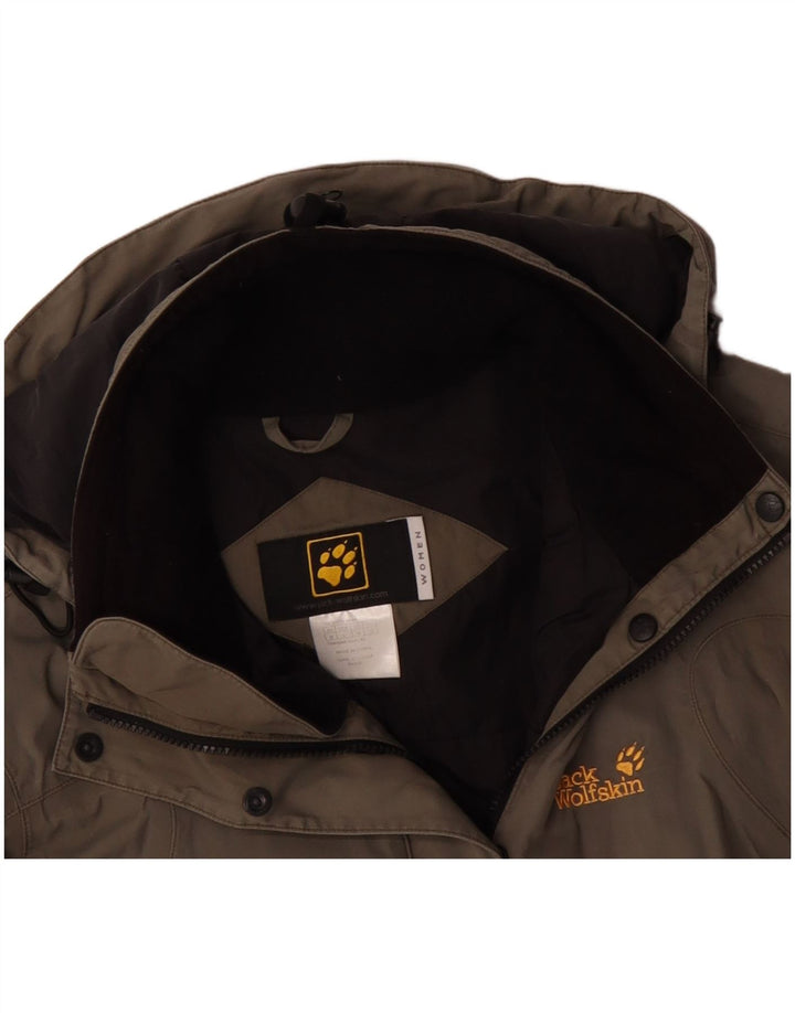 JACK WOLFSKIN Γυναικείο τζάκετ αντιανεμικό UK 12 μεσαίο μπεζ χρώμα