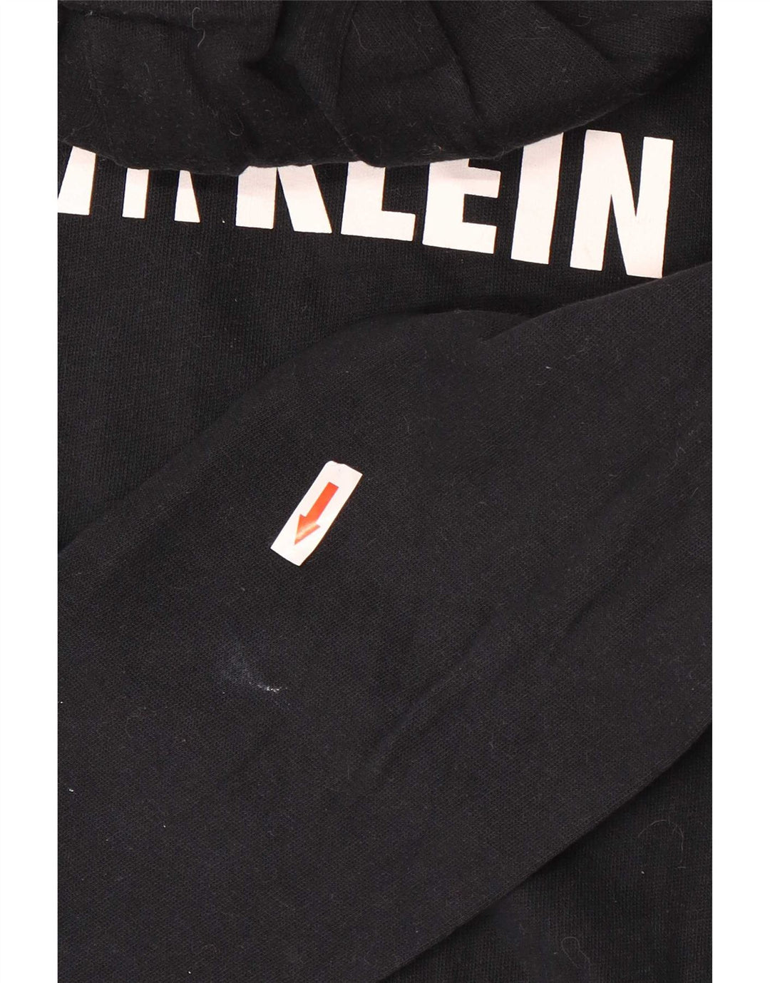 Calvin Klein Ανδρικό πουλόβερ με κουκούλα με φερμουάρ, μεσαίο μαύρο