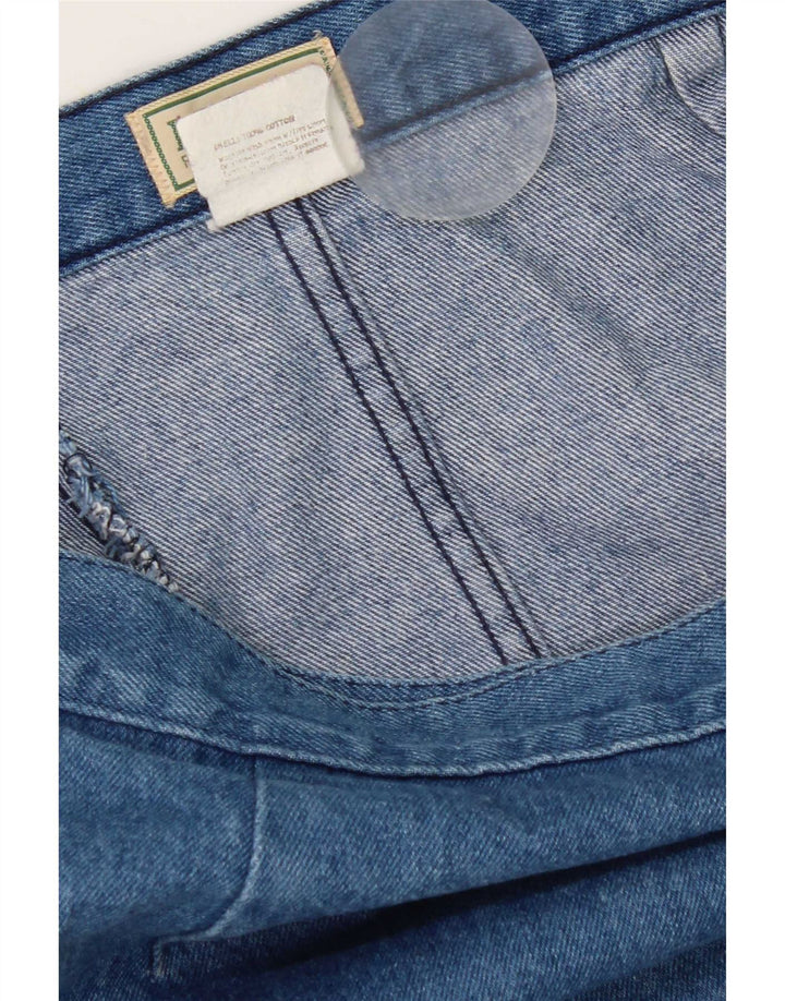 L.L.Bean Γυναικεία Τζιν Φούστα W32 Μεγάλη Μπλε Βαμβακερή