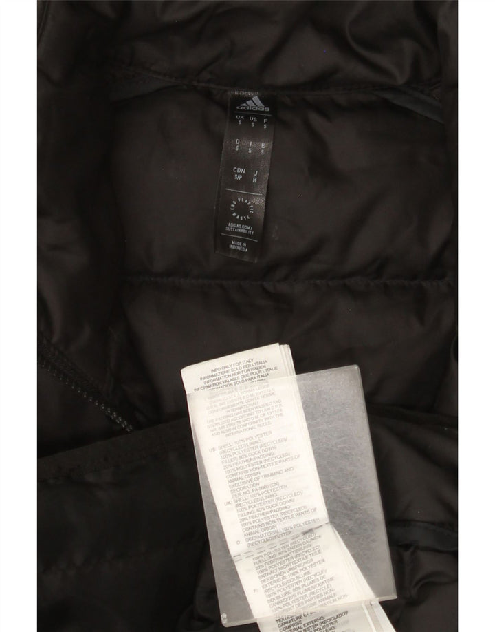 Adidas Ανδρικό μπουφάν με επένδυση UK 36 Small Black Polyester