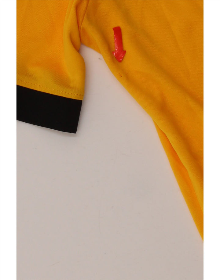 Ανδρικό T-shirt Nike Dri Fit Τοπ μεσαίου κίτρινου χρώματος πολυεστέρας