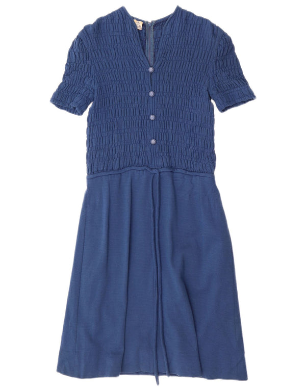Luisa Spagnoli Γυναικείο φόρεμα A-Line UK 10 Small Navy Blue