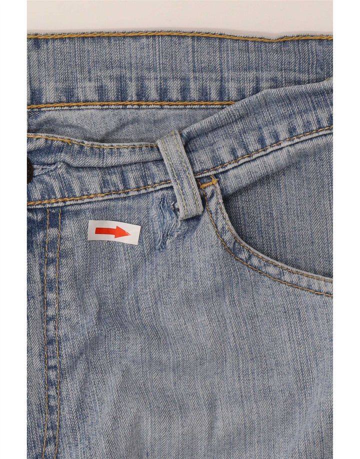 Ανδρικό τζιν Levi's Straight W32 L34 Μπλε βαμβακερό