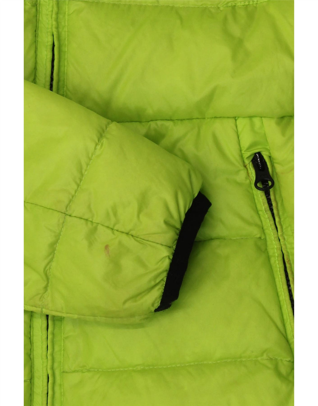 Blauer Γυναικείο Crop Padded Jacket UK 10 Small Green Polyamide