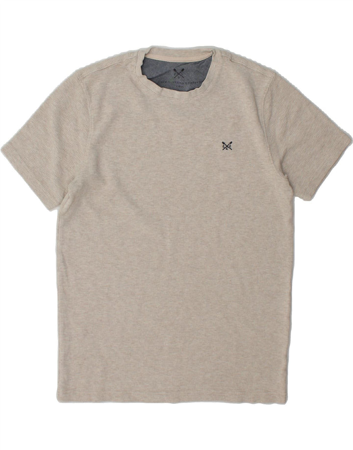 CREW CLOTHING Mens T-Shirt Top Medium Grey Cotton Vintage Crew Clothing and Second-Hand Crew Clothing from Messina Hembry 