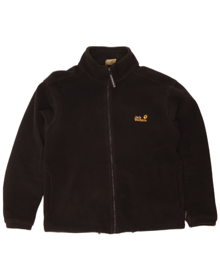 Jack Wolfskin Ανδρικό Fleece Jacket UK 36/38 Medium Black Polyester