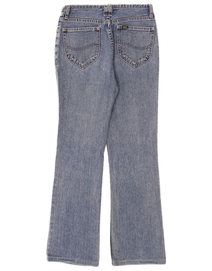 Lee Womens Bootcut Jeans W27 L28 Blue Cotton