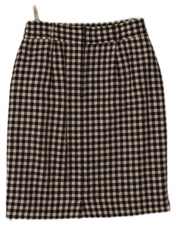 Gerry Weber Γυναικεία Pencil Φούστα EU 36 Small W26 Black Houndstooth Wool