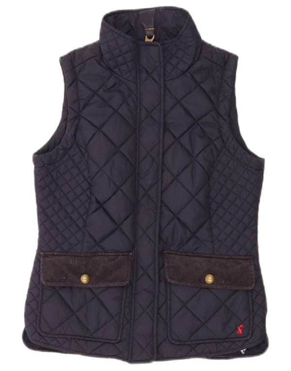 JOULES Γυναικείο Καπιτονέ Gilet UK 8 Μικρός πολυεστέρας Navy Blue