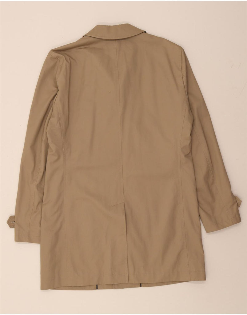 TOMMY HILFIGER Mens Overcoat IT 50 Large Beige Vintage Tommy Hilfiger and Second-Hand Tommy Hilfiger from Messina Hembry 