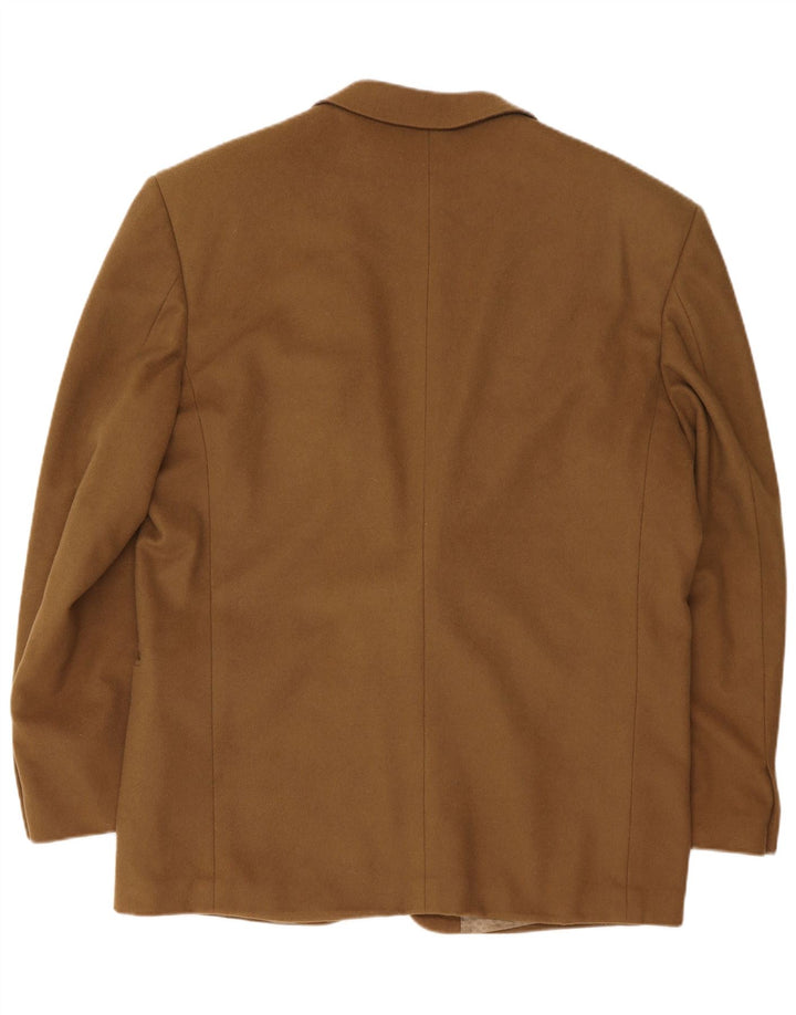 Bianchi Ανδρικό Μπουφάν Blazer με 2 Κουμπιά IT 54 2XL Καφέ Κασμίρ