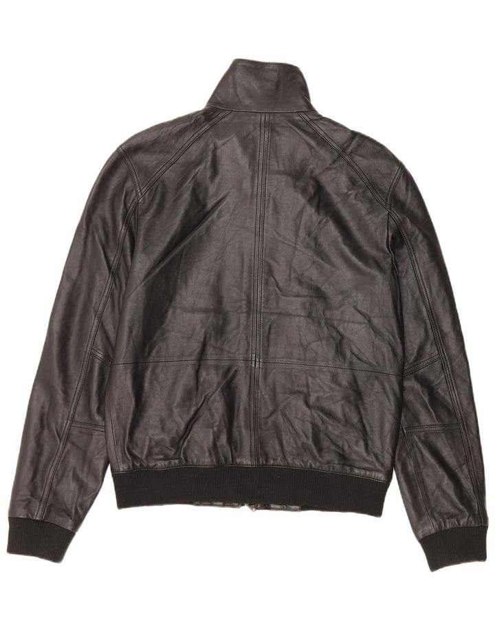 Dkny Ανδρικό Δερμάτινο Μπουφάν UK 36 Small Black Leather