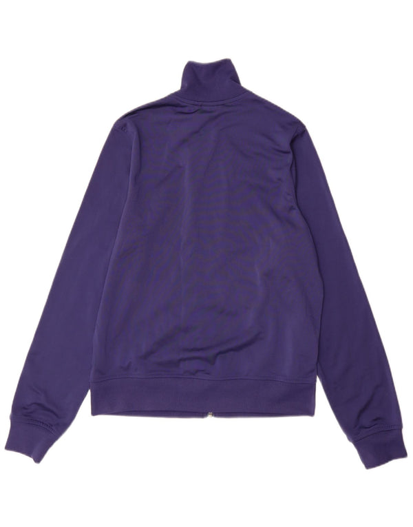 Γυναικεία αθλητική φόρμα ADIDAS Top Jacket UK 14 Medium Purple Polyester