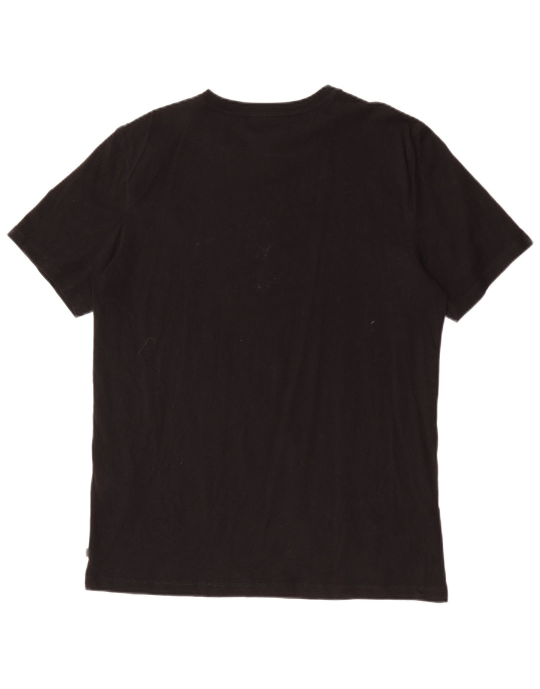 Ανδρικό T-Shirt γραφικό Ted Baker Top Size 3 Μεσαίο μαύρο βαμβακερό