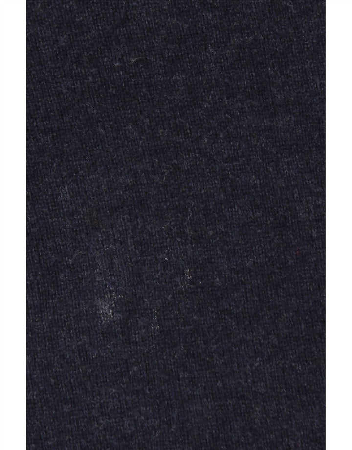 JAMES PRINGLE Ανδρικό πουλόβερ με λαιμόκοψη μεγάλου μαλλί Navy