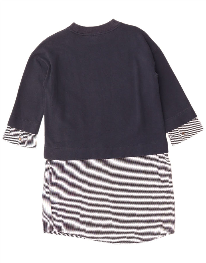 TOMMY HILFIGER Γυναικείο φόρεμα Shift UK 14 Medium Navy Blue Colourblock