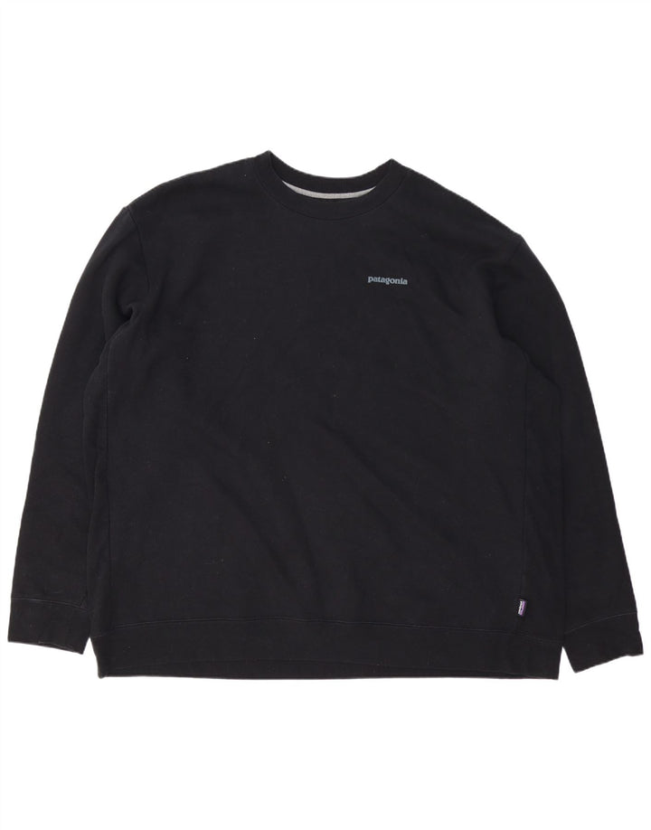 PATAGONIA Ανδρικό Φούτερ Jumper 3XL Μαύρο Βαμβακερό