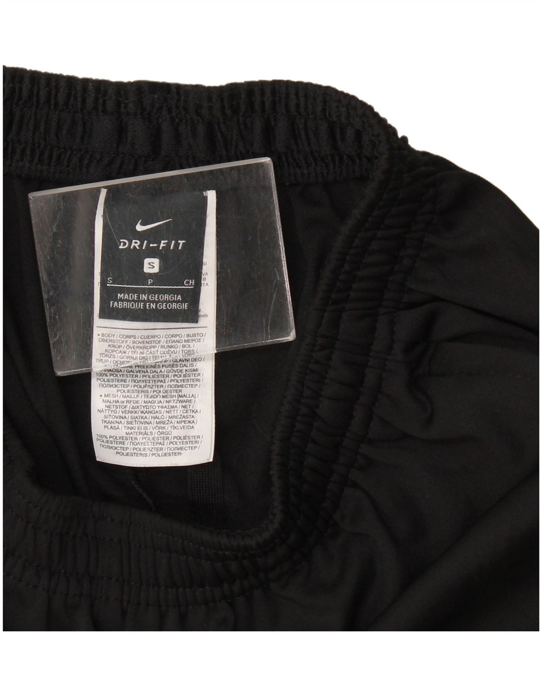 Ανδρικό παντελόνι αθλητικής φόρμας Nike Dri Fit Μικρό μαύρο πολυεστέρα