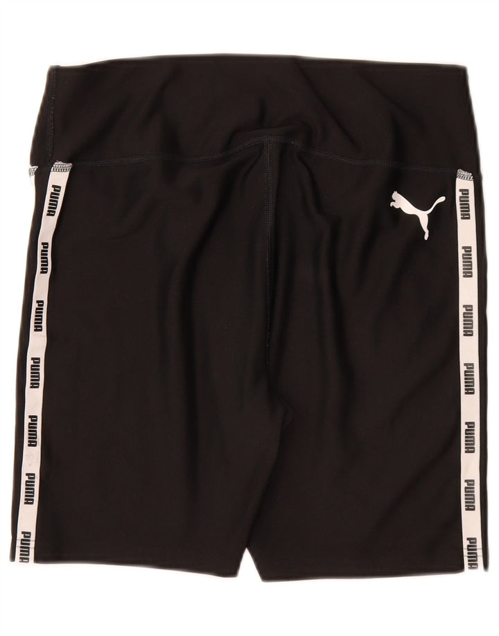 Γυναικείο γραφικό αθλητικό σορτς PUMA UK 12 μεσαίο μαύρο