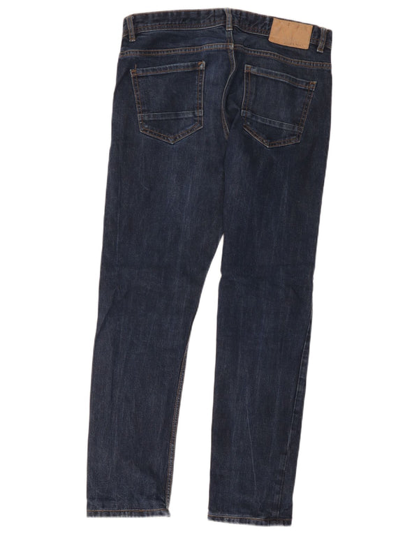 Zara Ανδρικό Slim Jeans EU 40 Medium W32 L29 Navy Blue Cotton